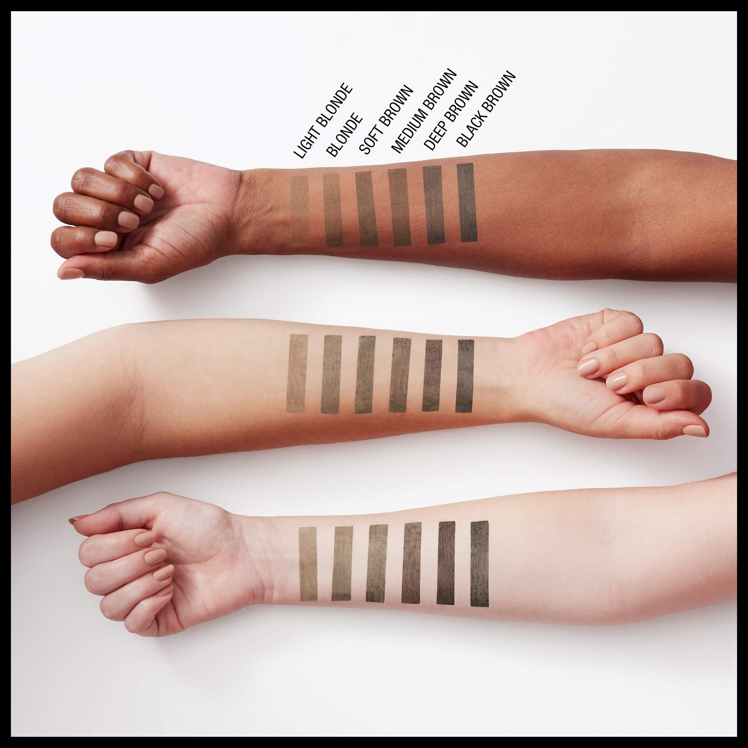 Maybelline Tono marrón medio para cejas definidas y realistas