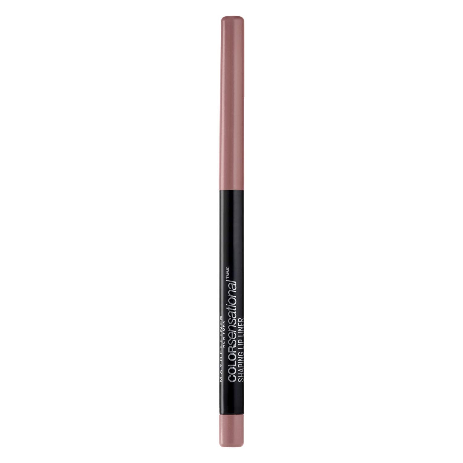 Delineador de labios Maybelline en rosa polvo para definición suave y borde preciso