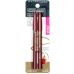 Maybelline Expert Eyes lapiz cejas-ojos rubia-107, delineado claro y natural