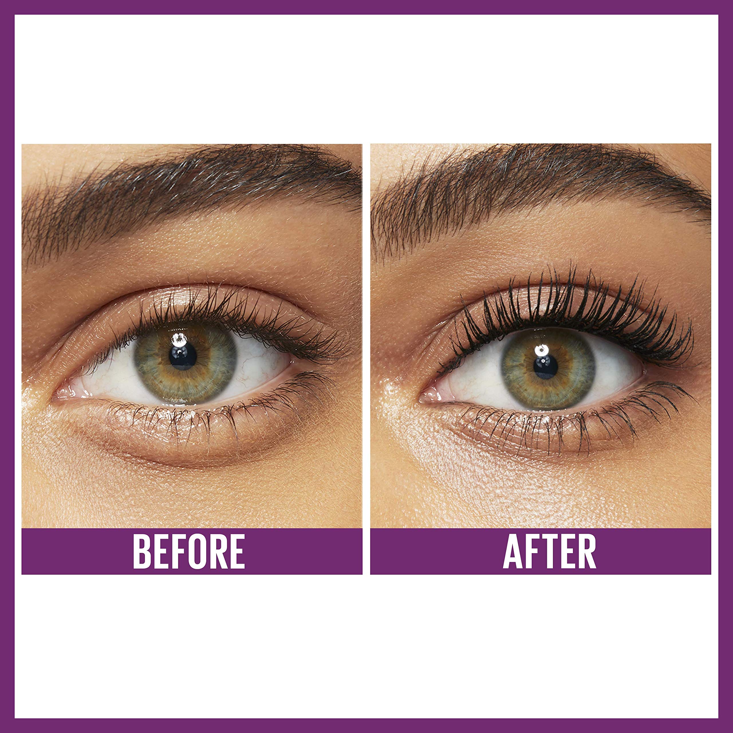 Maybelline Falsies Lift Mascara efecto volumen visible sin grumos.