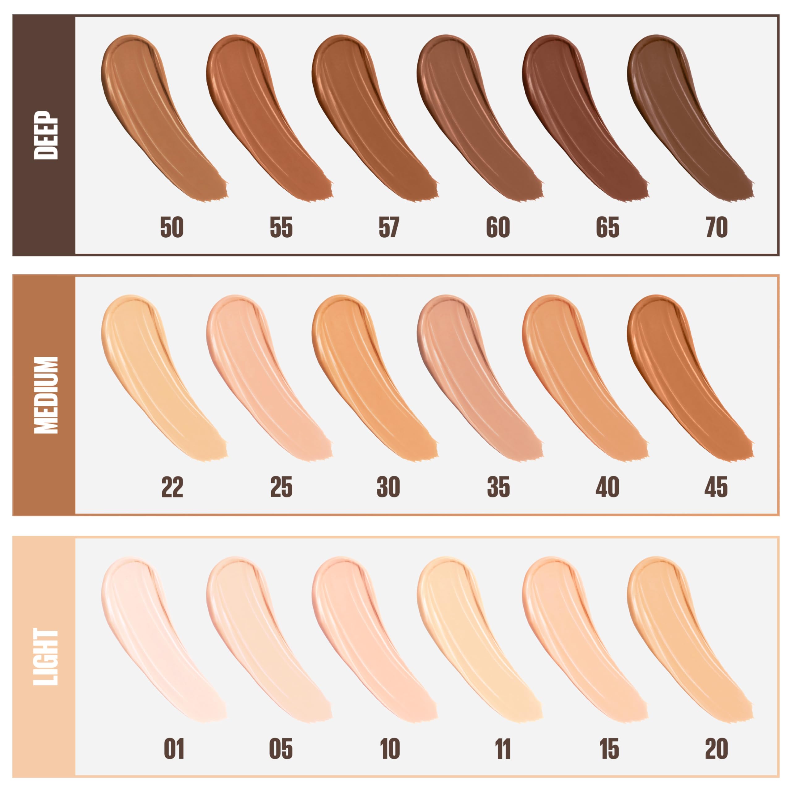 Maybelline Fit Me Concealer tono avellana oscura para pieles oscuras