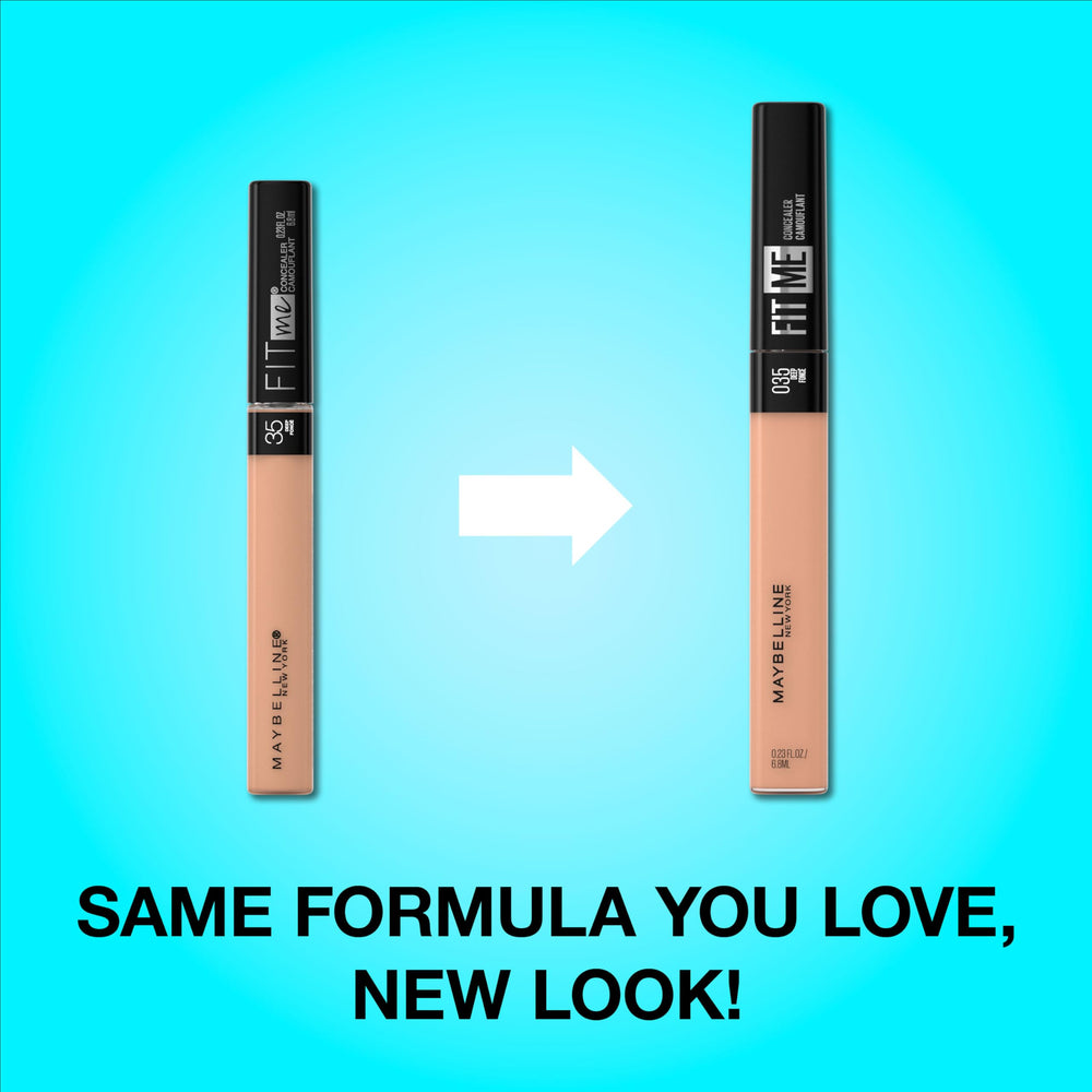 Maybelline Fit Me Corrector con aplicador, toque preciso para cubrir rojeces.