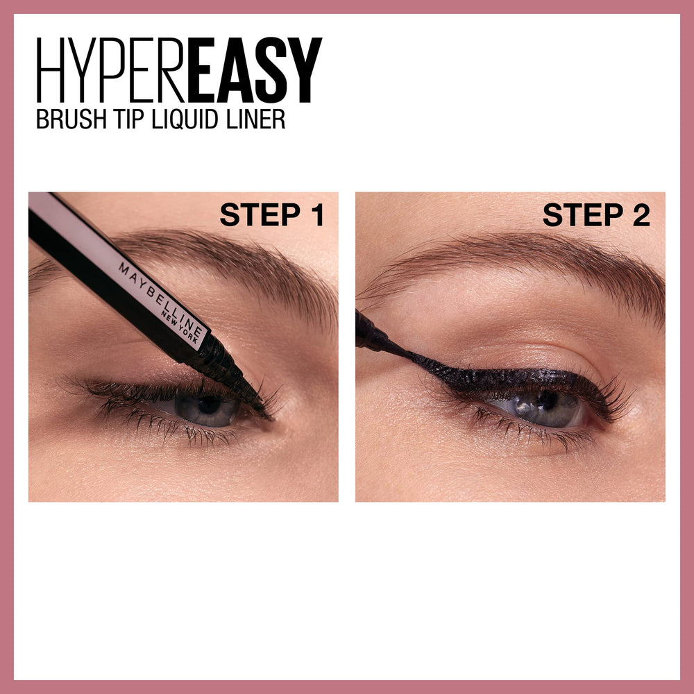 Acabado satinado MAYBELLINE Hyper Easy para mirada suave