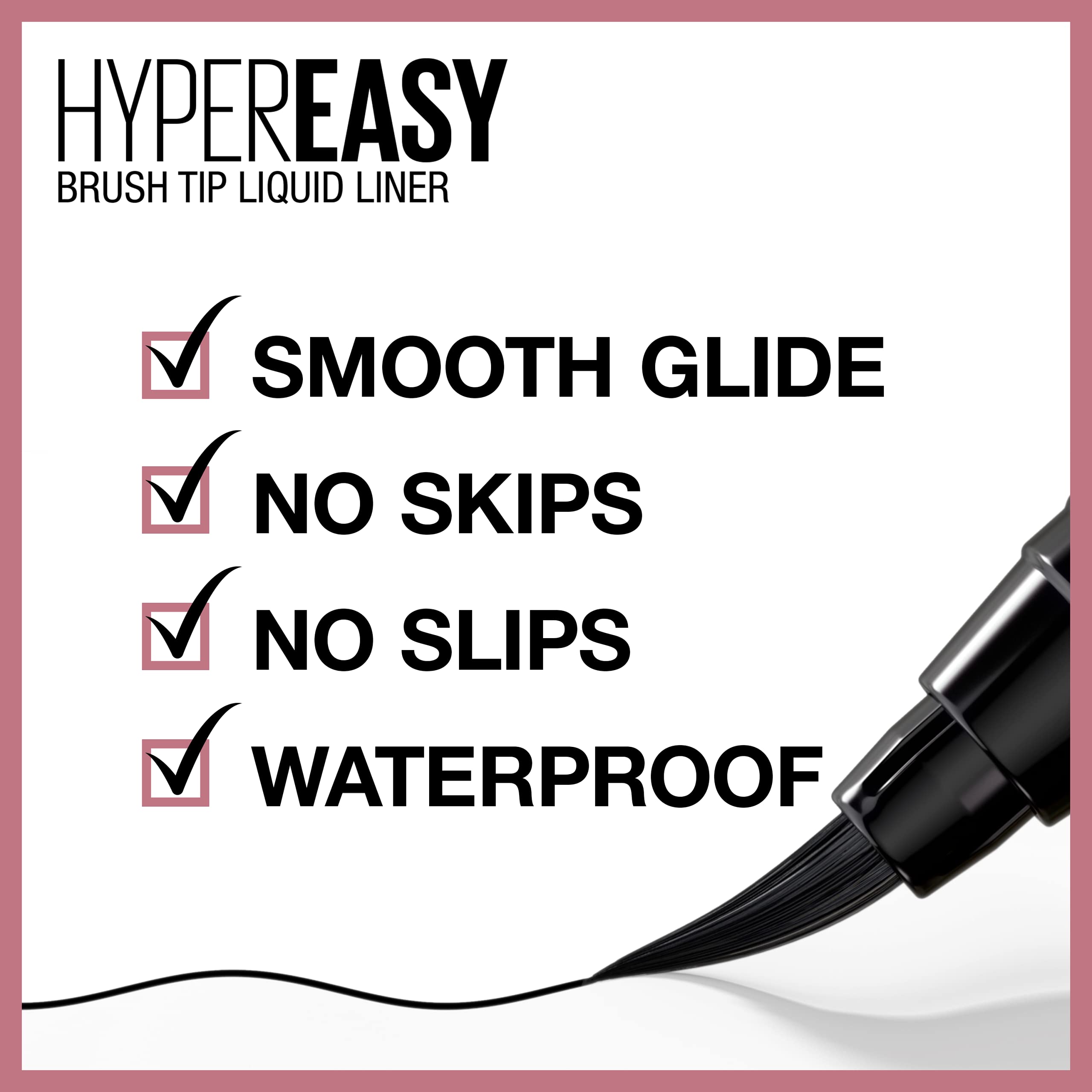 Agarre hexagonal MAYBELLINE Hyper Easy para control cómodo