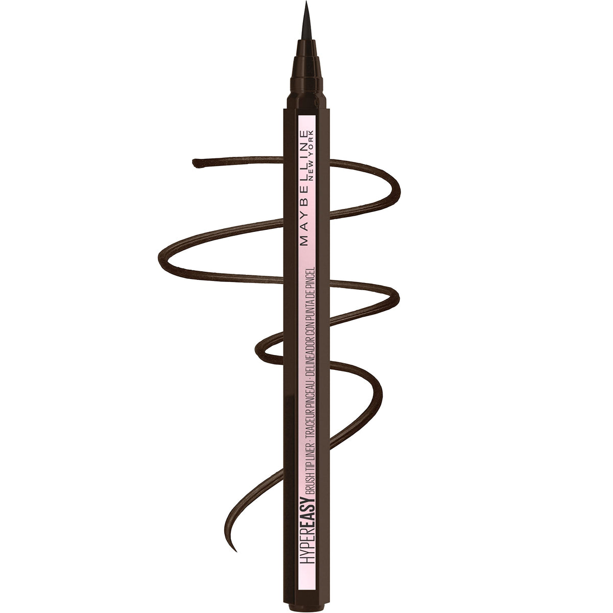 Delineador líquido MAYBELLINE Hyper Easy suave para trazos precisos y duraderos