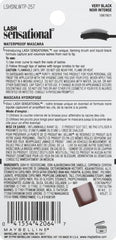 Maybelline Lash Sensational aplicación sin grumos para un look definido