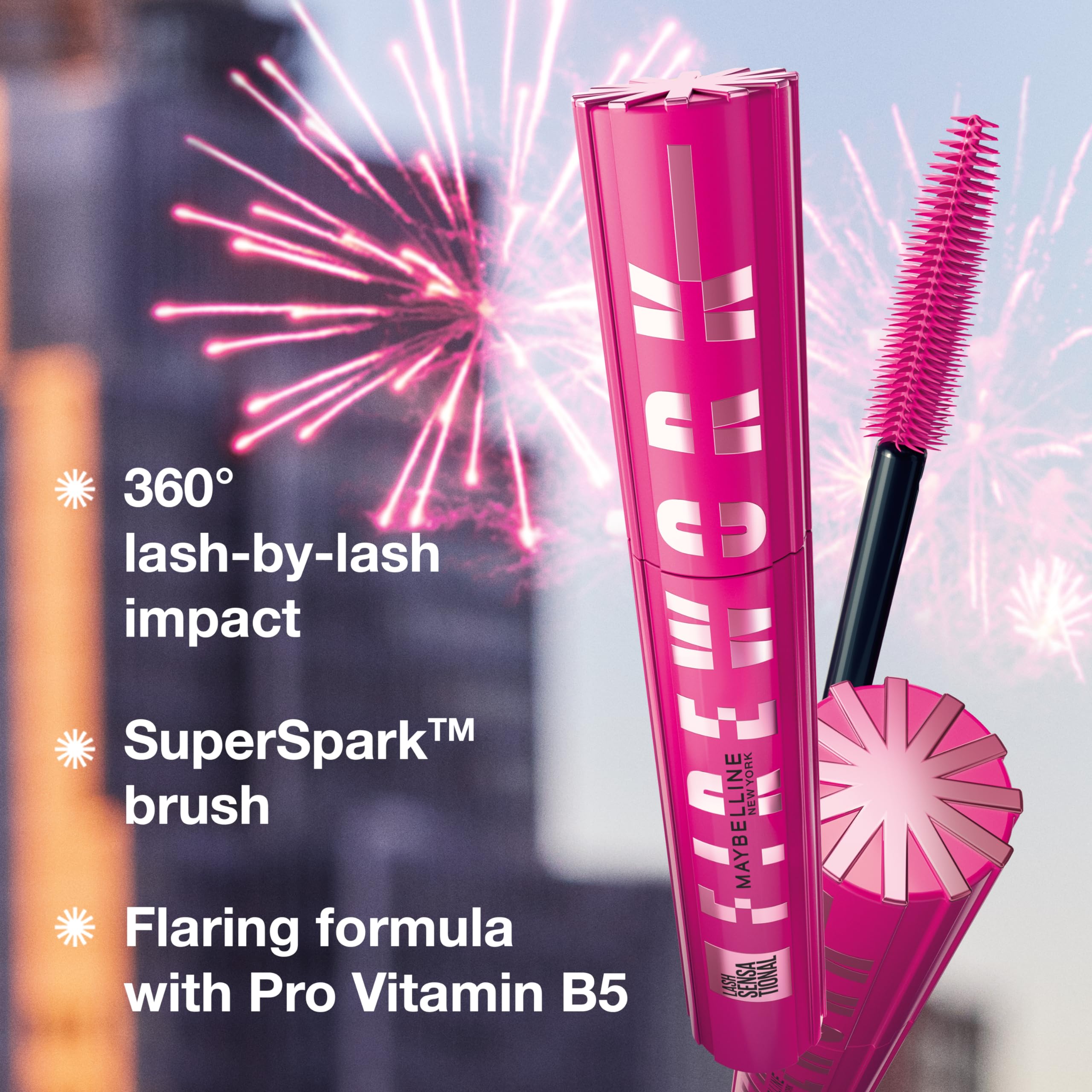 Maybelline Lash Sensational Firework añade volumen y longitud sin grumos