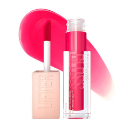 Maybelline Lifter Gloss con aplicador XL para brillo uniforme.