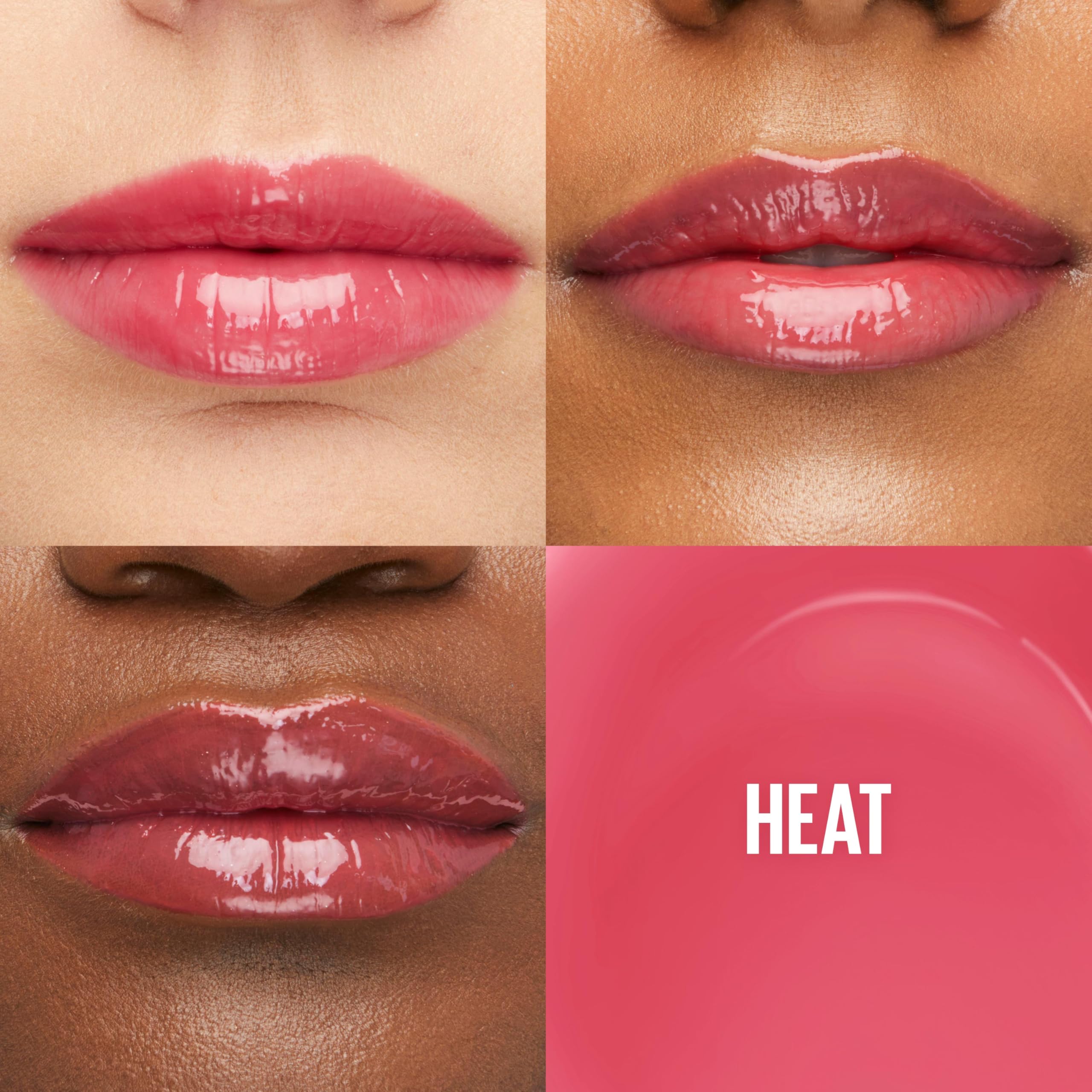 Envase de Maybelline Lifter Gloss mostrando brillo sedoso y textura suave