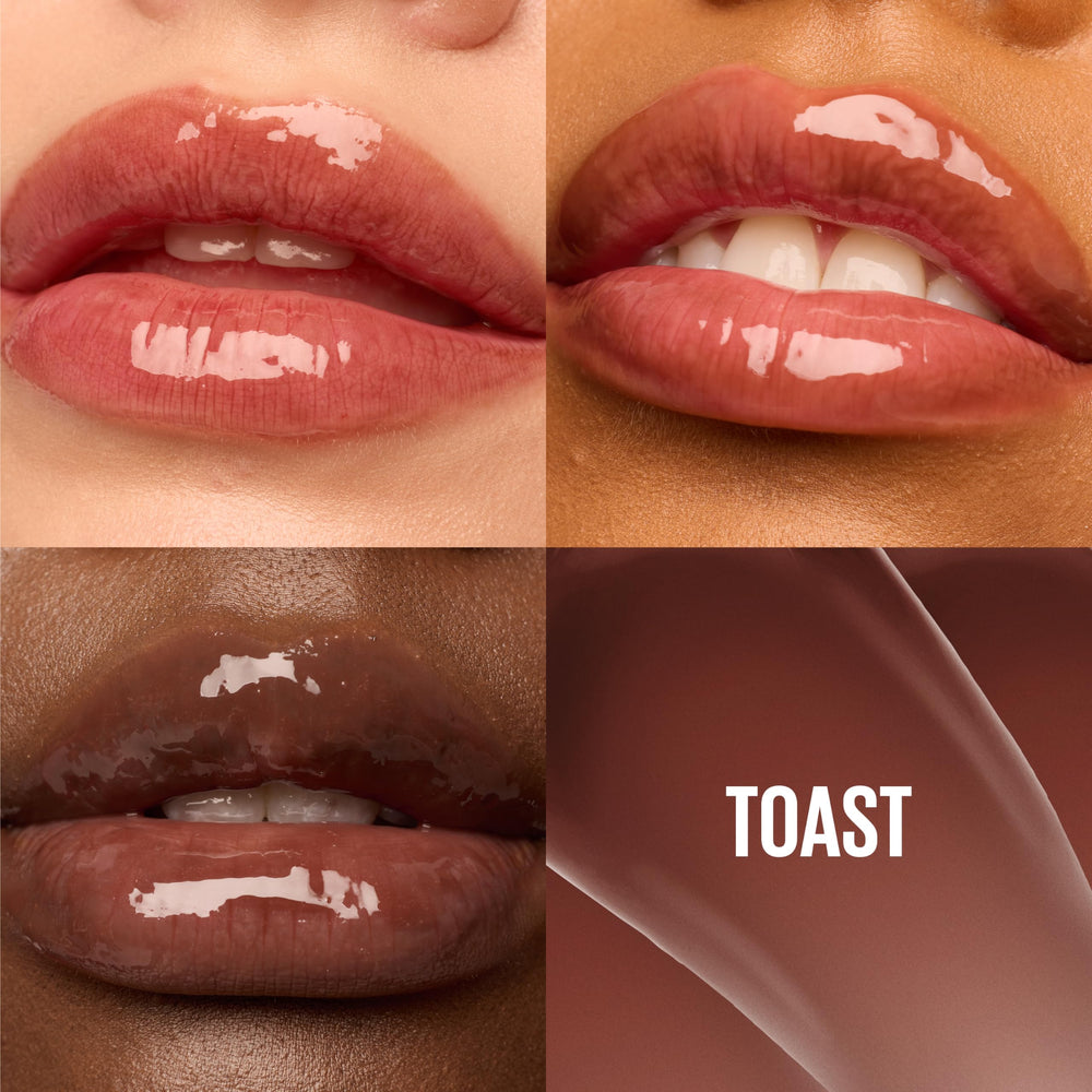 Maybelline Lifter Gloss perla: brillo translúcido e hidratación diaria.