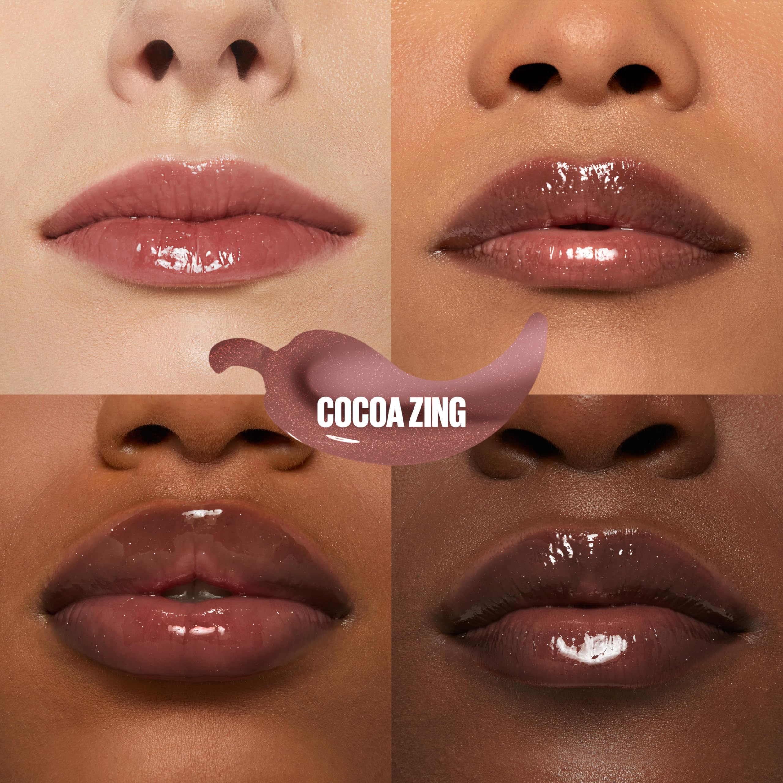 MAYBELLINE Lifter Gloss Plump, brillos intensos para labios definidos y llenos.