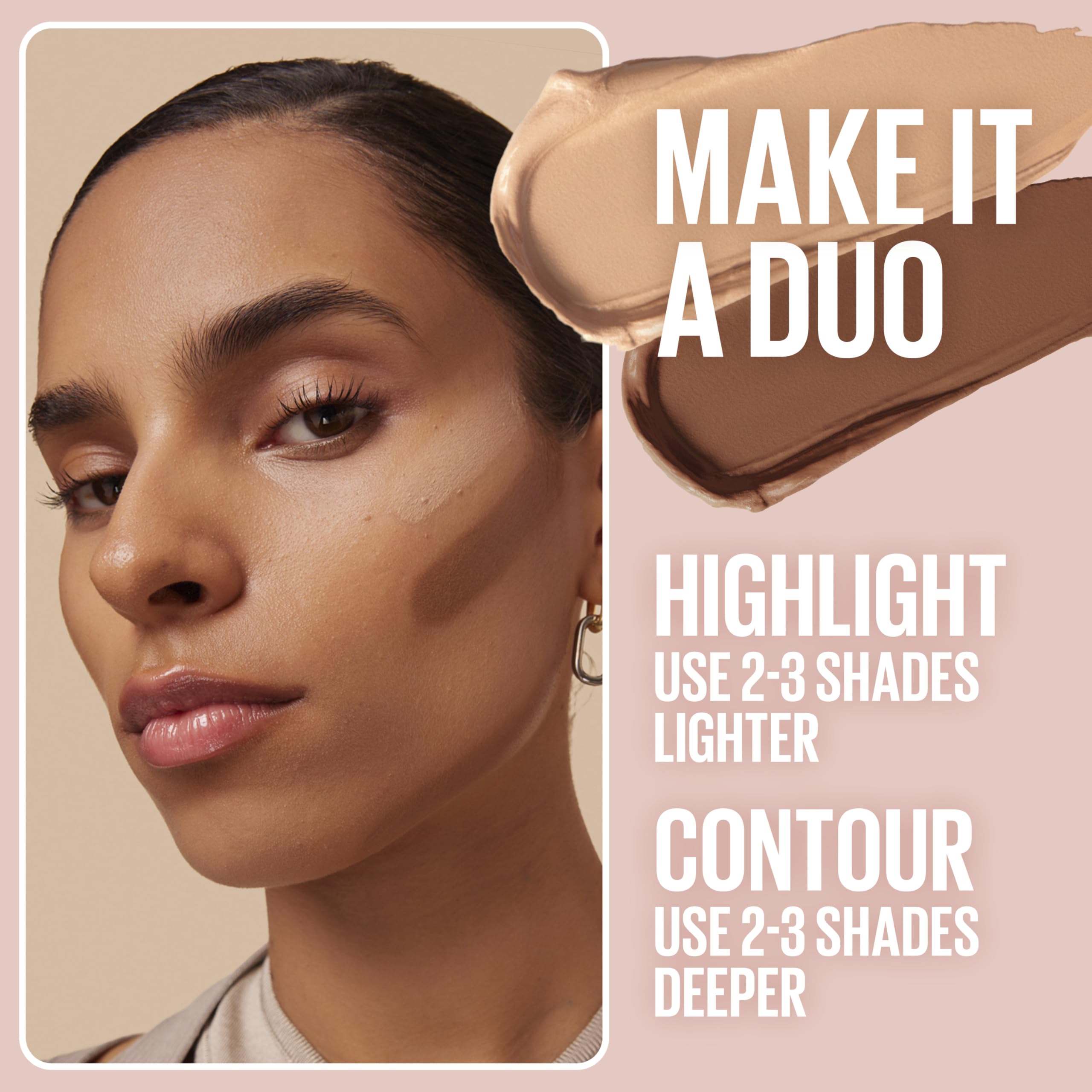 MAYBELLINE Lifter Stix acabado natural para uso diario.