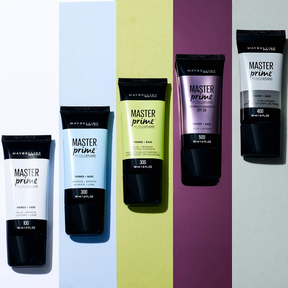 Maybelline Master Prime, difumina poros y prepara la base para mayor duración
