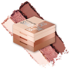 MAYBELLINE Shadow Blocks paleta trío compacto para llevar y definir looks