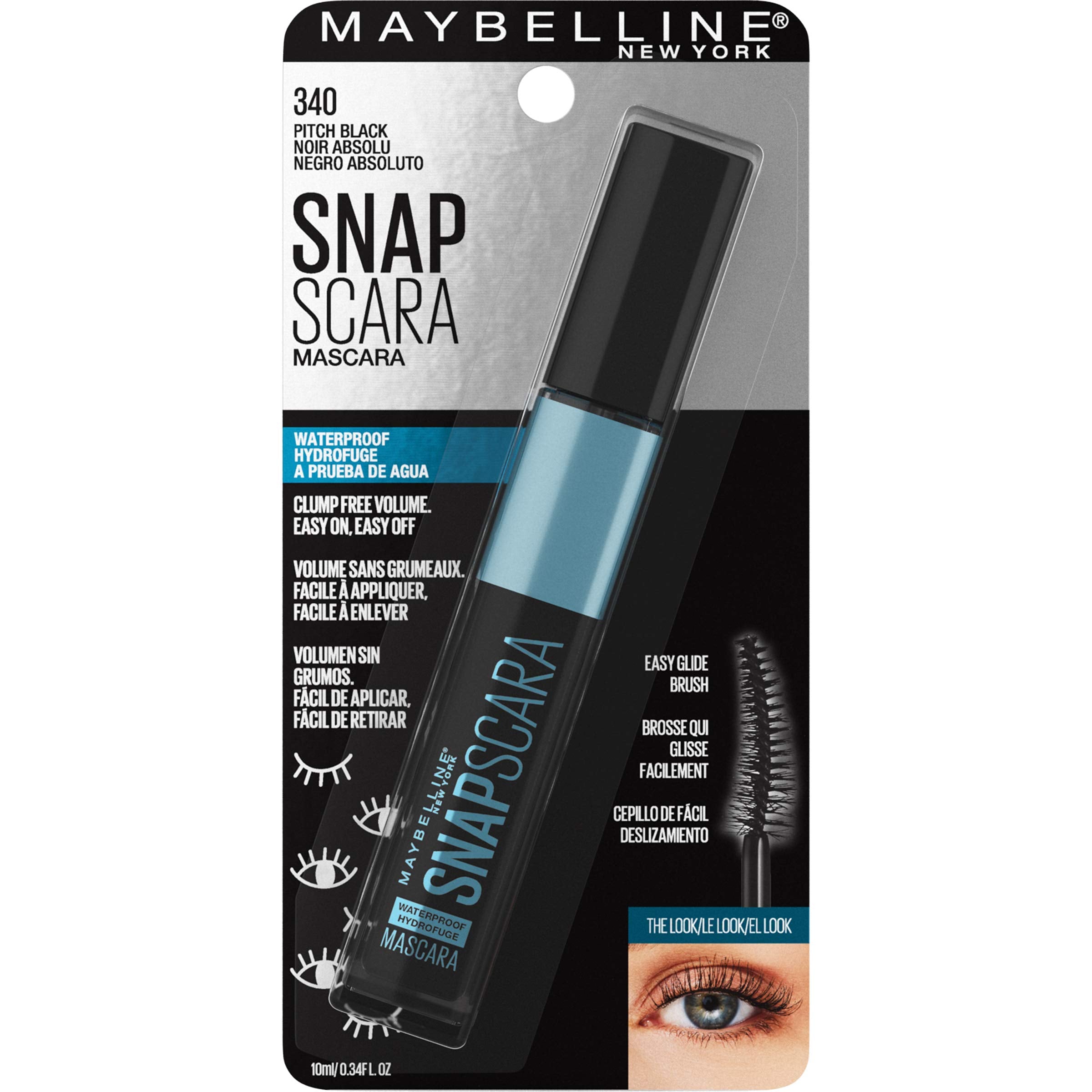 Maybelline Snapscara apta para usuarias de lentes de contacto