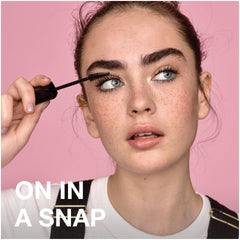 Maybelline Snapscara ofrece volumen definido y pestañas separadas, sin manchas ni aspecto corrido