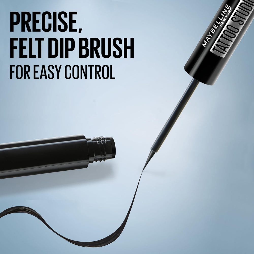 Delineador Tattoo Studio Dip-Ink resistente a la transferencia para ojos activos.