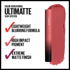 Maybelline Ultimatte tono Rosa Más Rubor para un look natural