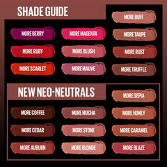 Maybelline Ultimatte labio tono moca: aplicación suave y cómoda.