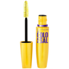 Empaque elegante de Maybelline Volum' Express Colossal Mascara para uso diario.