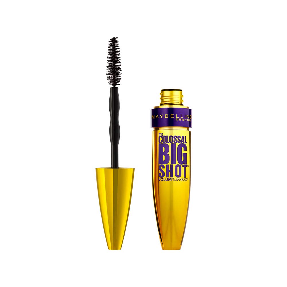 Maybelline Colossal Waterproof, sin grumos ni manchas para una mirada limpia todo el día.