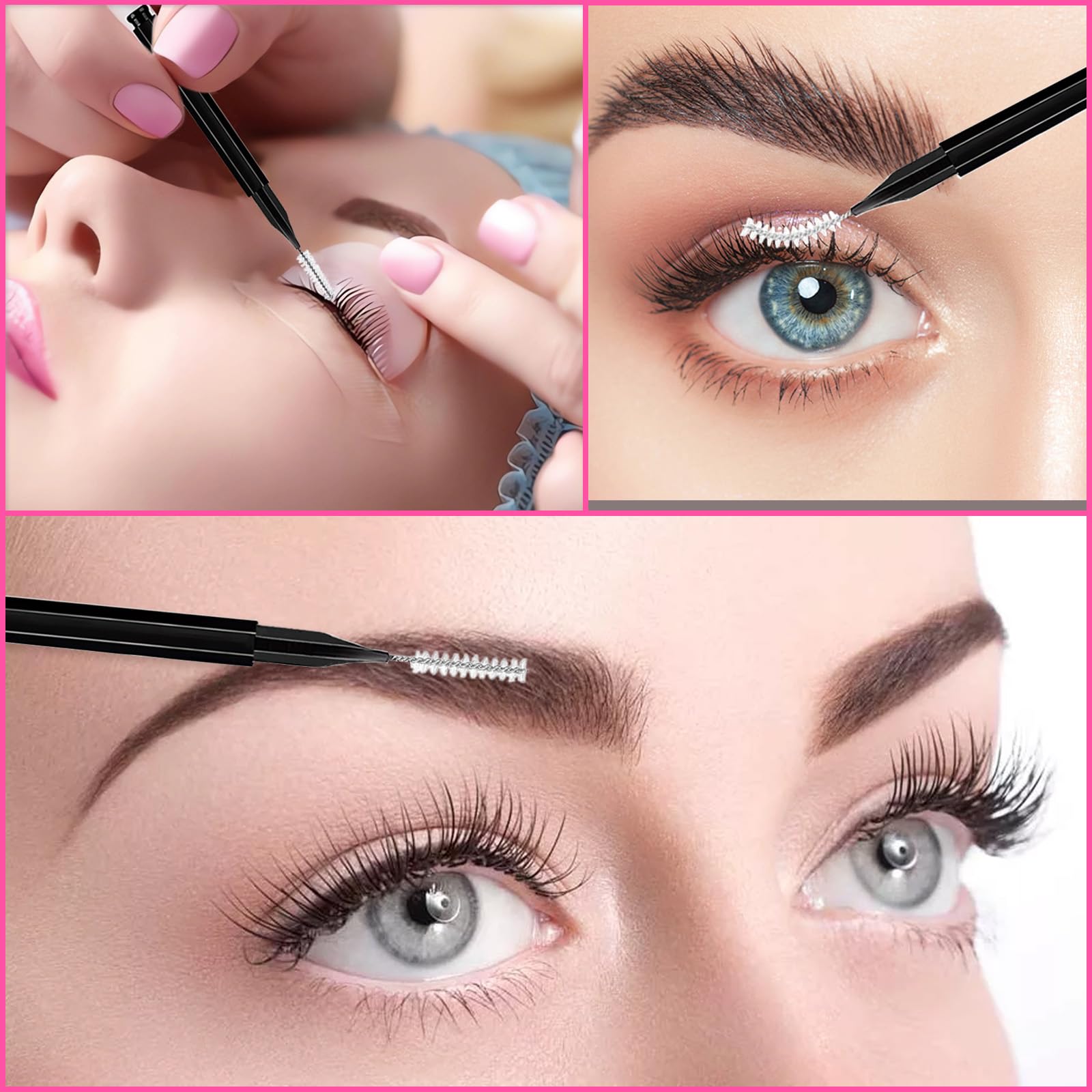 MAYEEN aplicador para laminar cejas, ayuda a lograr definición.
