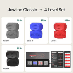 Mayena Jaw Exerciser Classic con resistencia de 40 libras para progreso gradual