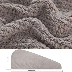MBESTL toalla microfibra reduce el encrespamiento del cabello.