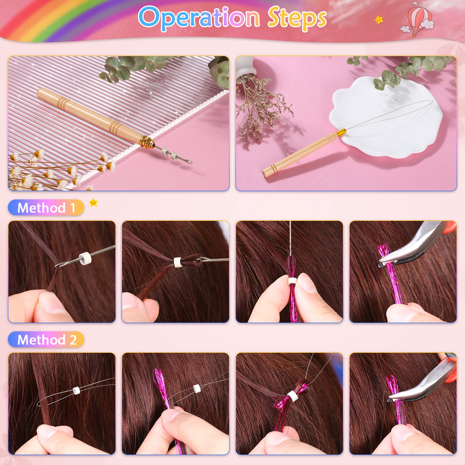 Tinsel para eventos y uso diario con brillo seguro