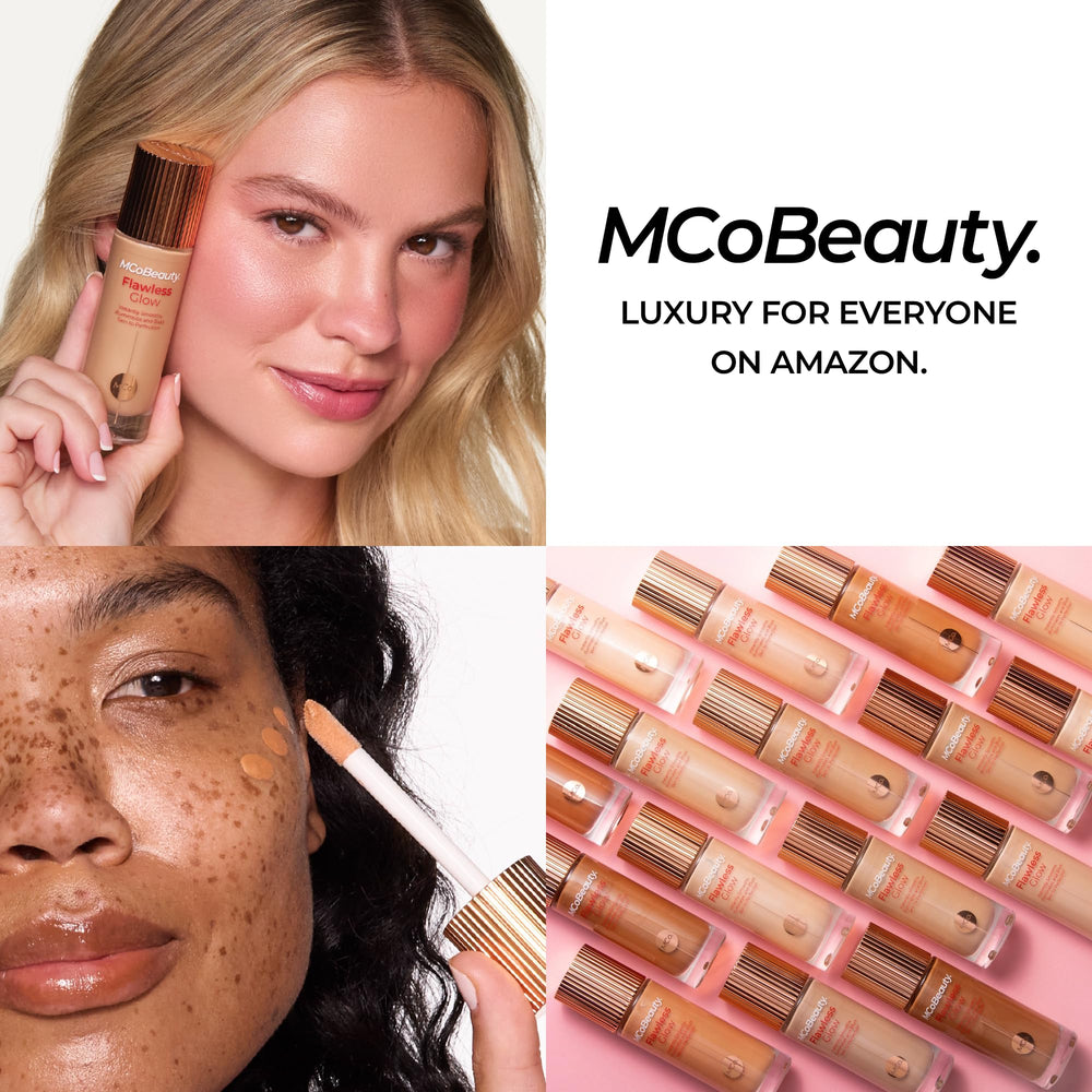 MCoBeauty Flawless Glow with squalane nourishes skin while you wear makeup.
