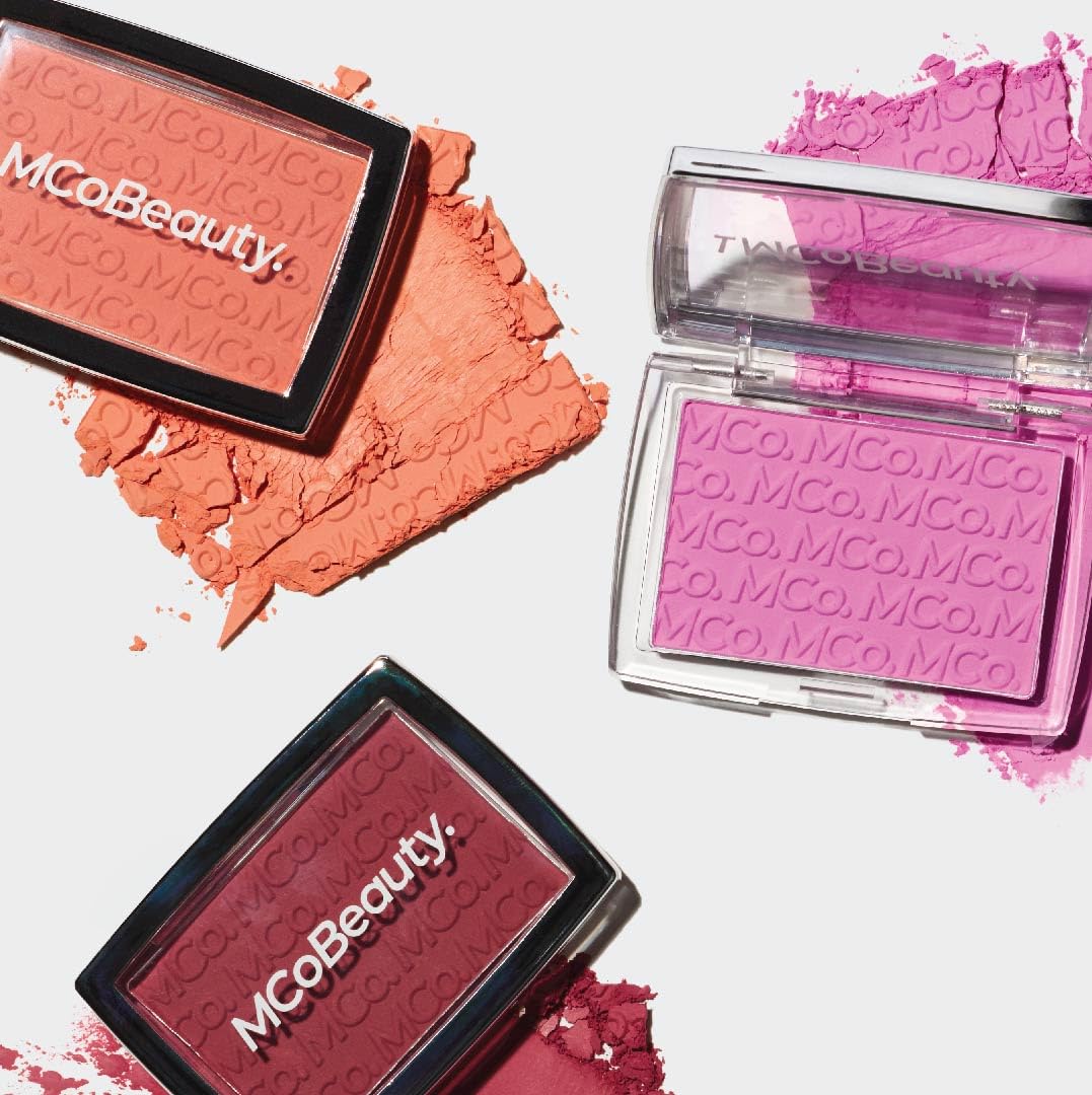 MCoBeauty Glow Up pH Rubor: aplicación rápida con dedos para aspecto natural.