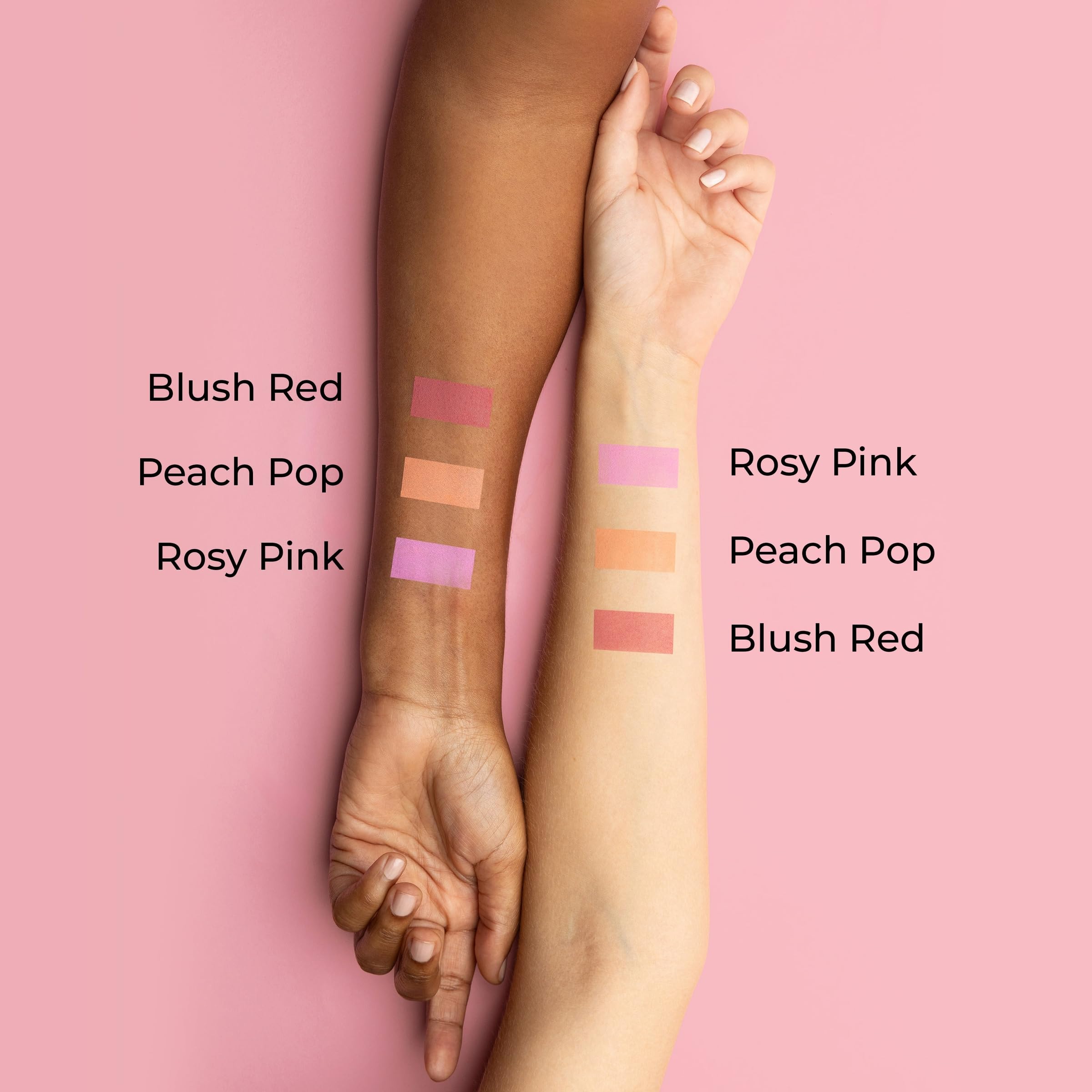 MCoBeauty Glow Up pH Rubor con espejo incorporado para retoques en cualquier lugar.