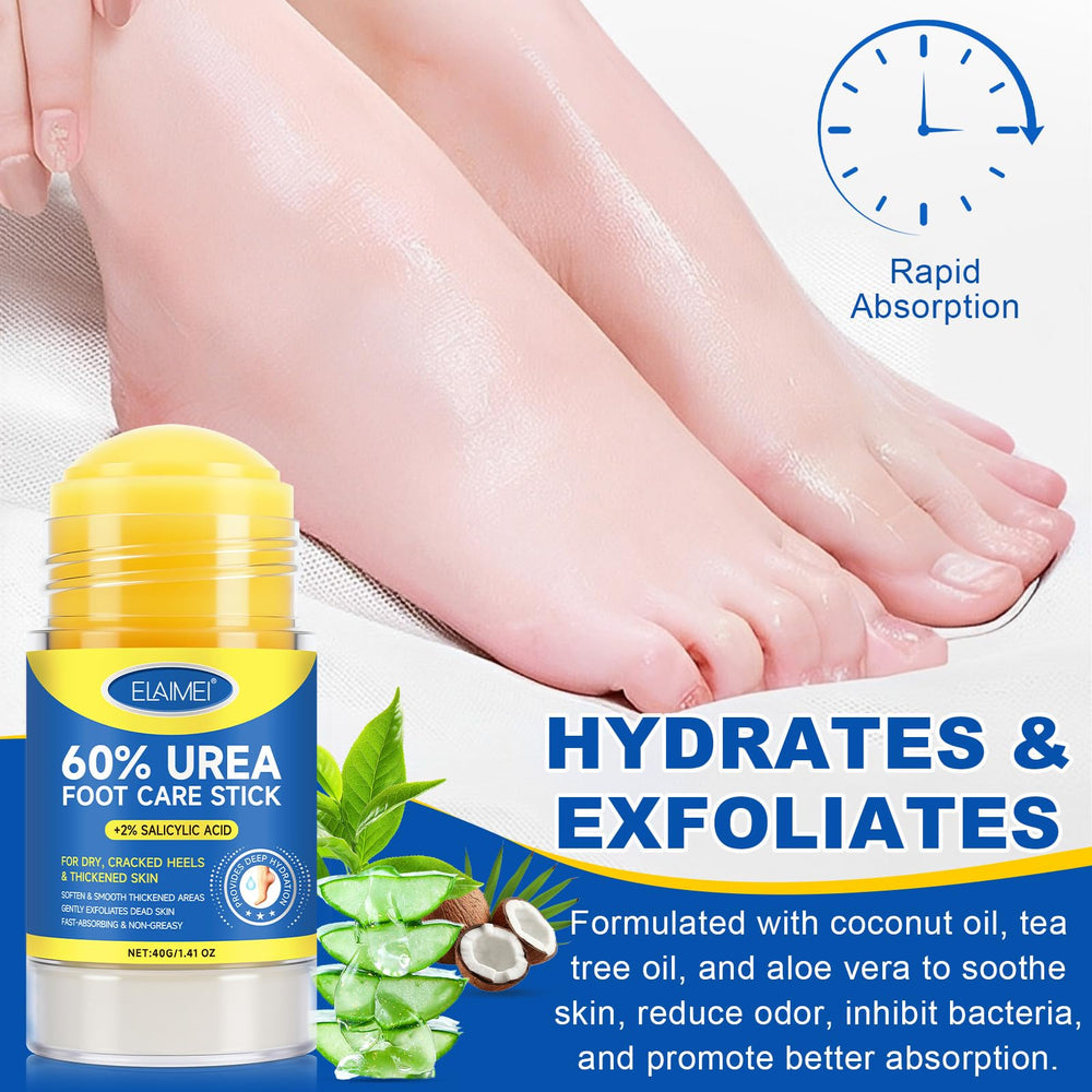 Mcukv Urea60 barra: cuidado de pies y manos para piel suave