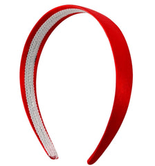 MDSTYLE banda para el cabello 1 pulgada roja ideal para entrenamientos.