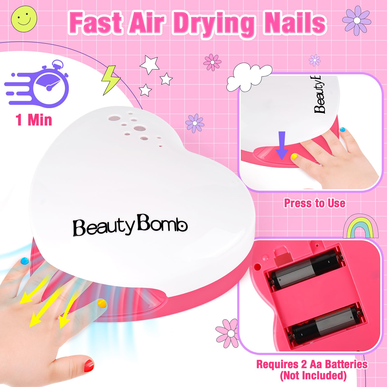 Meaicezli esmaltes agua, colores vivos y fácil limpieza