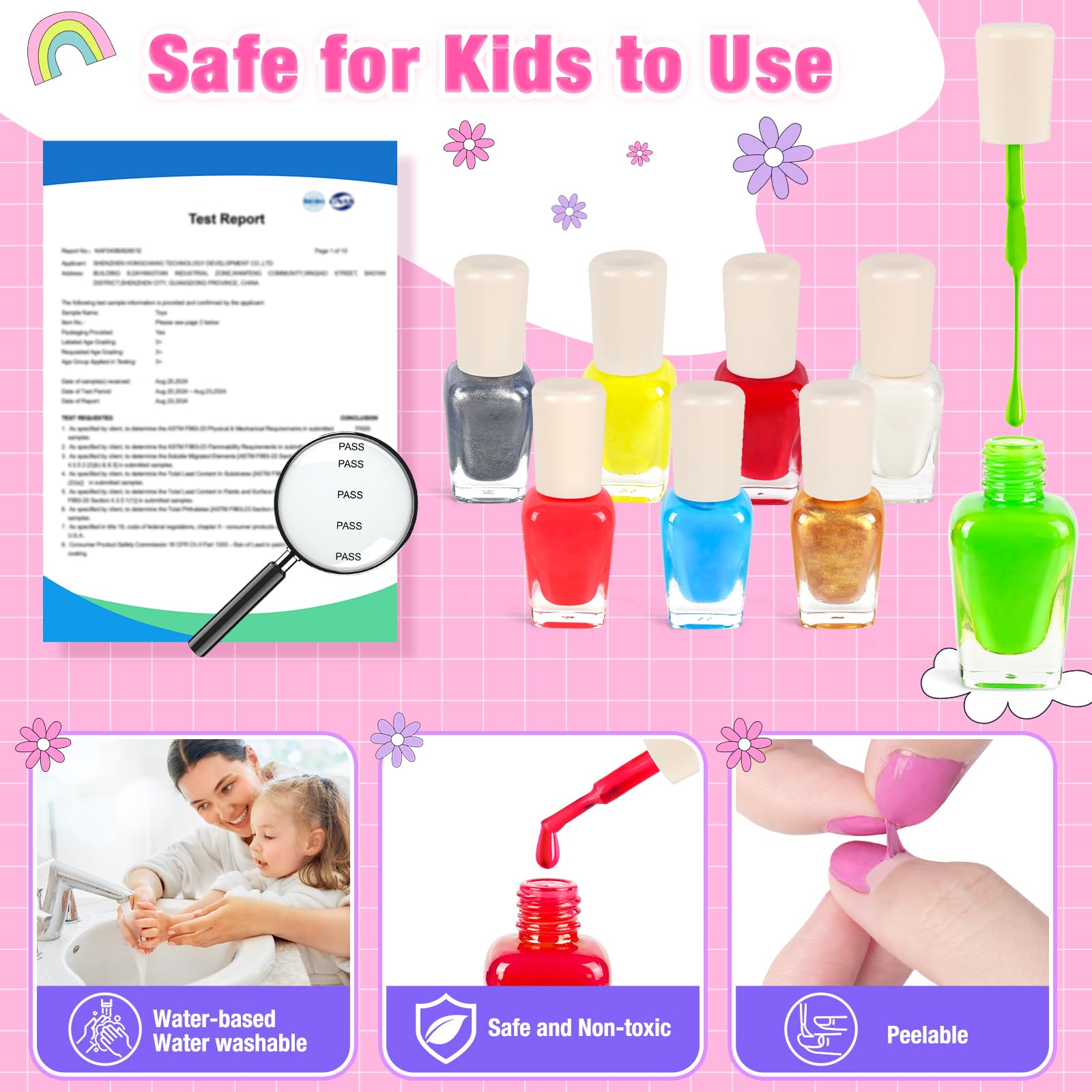 Meaicezli secador de uñas, secado rápido para manitas en minutos