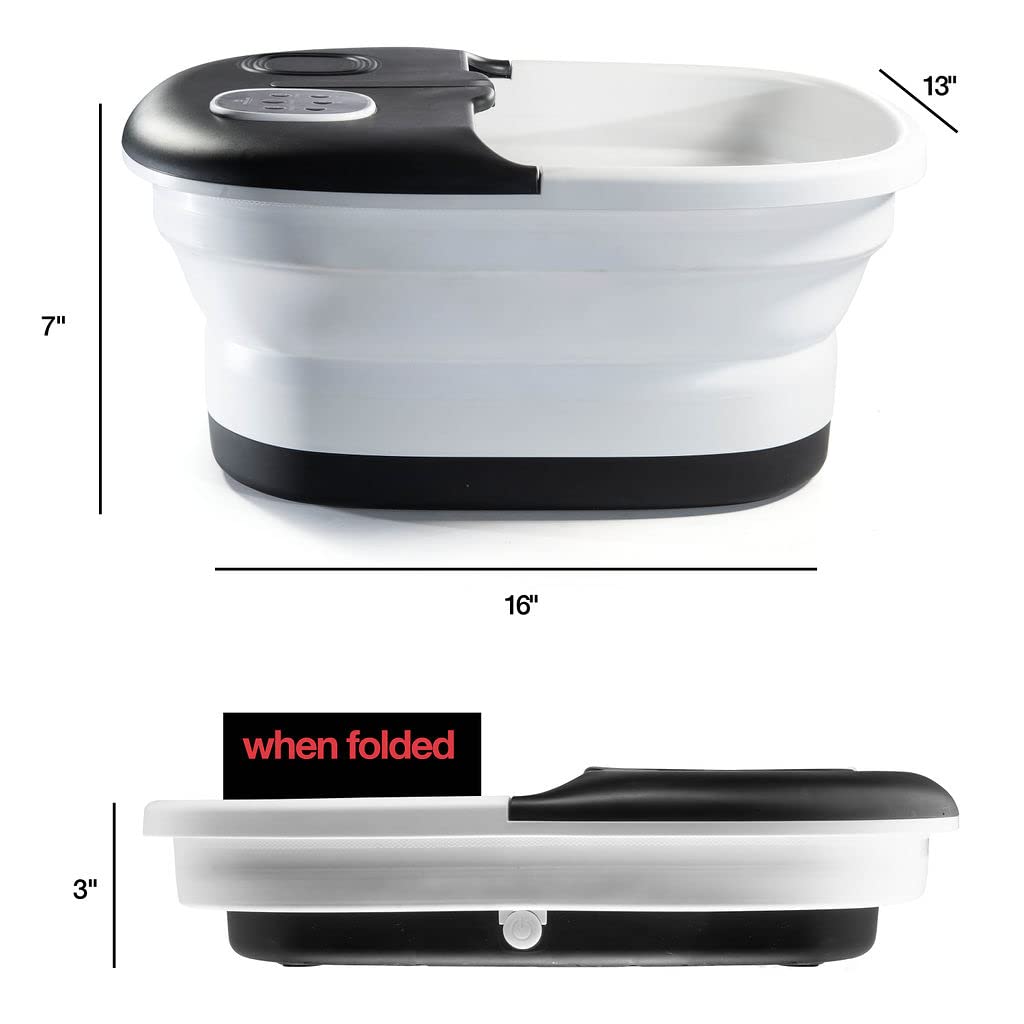 Medical King Foot Spa con masaje desmontable mejora la comodidad