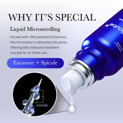 Medicube Exosome Shot Zero – absorption et hydratation optimisées pour une peau plus souple.