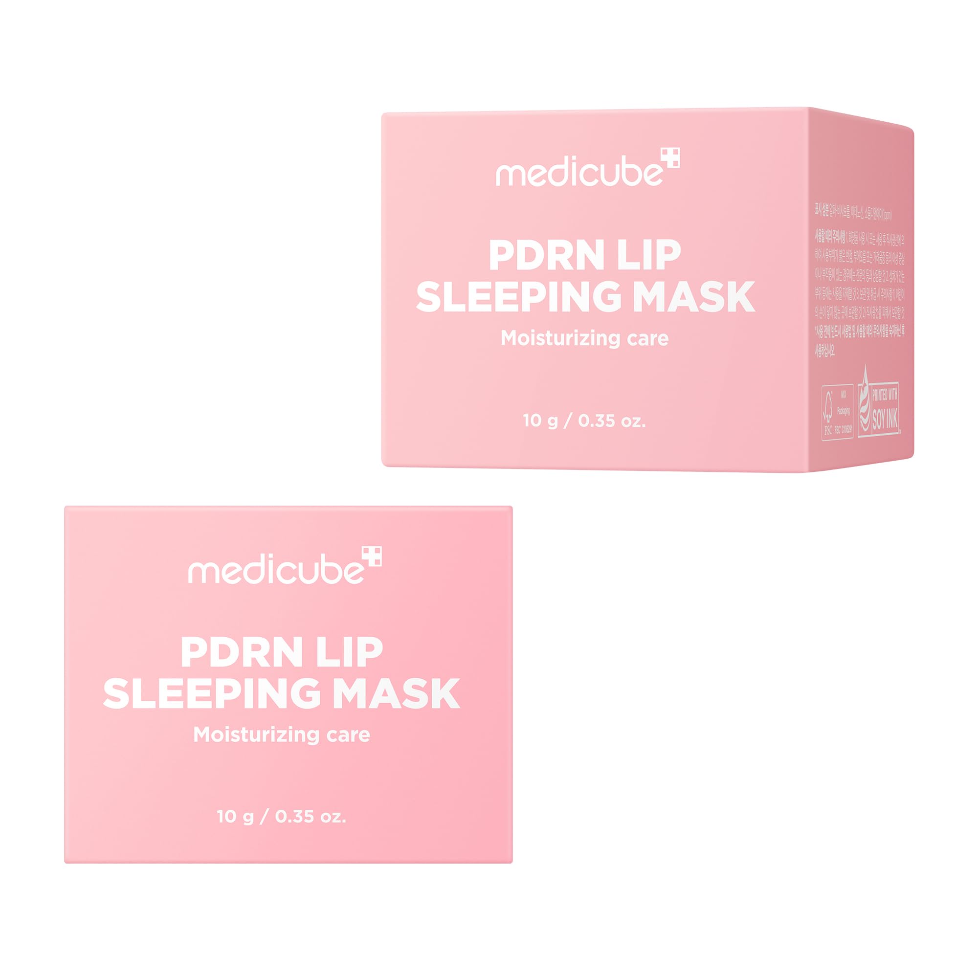 Ingredientes de salmón PDRN presentes en medicube lip sleeping mask para labios