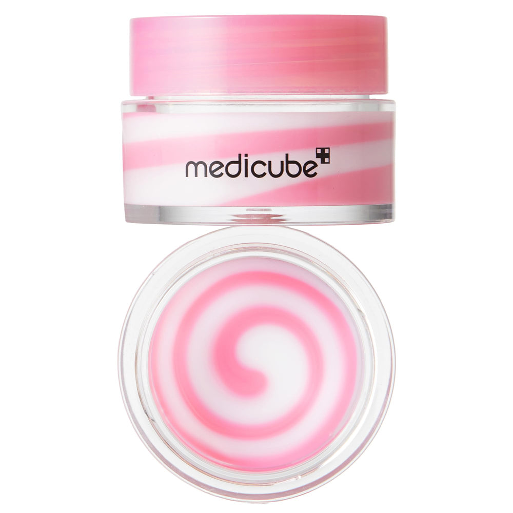 Textura suave de medicube PDRN lip sleeping mask y sensación ligera sin grasa