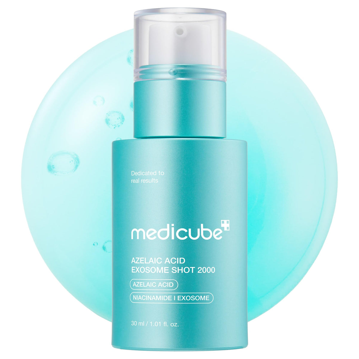 Medicube suero exosomas azelaico en botella calma y equilibra la piel