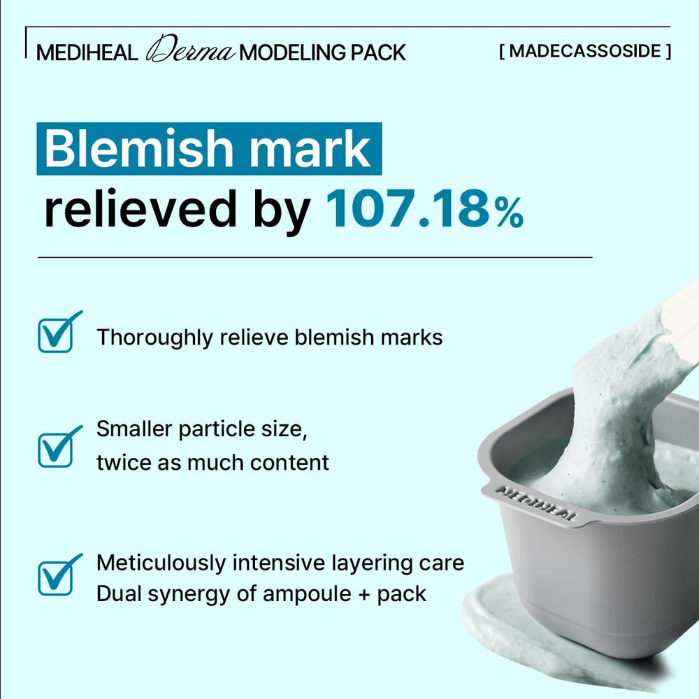 Mediheal Derma Modelado Pack mezcla de ingredientes: prepara una máscara fresca para spa en casa