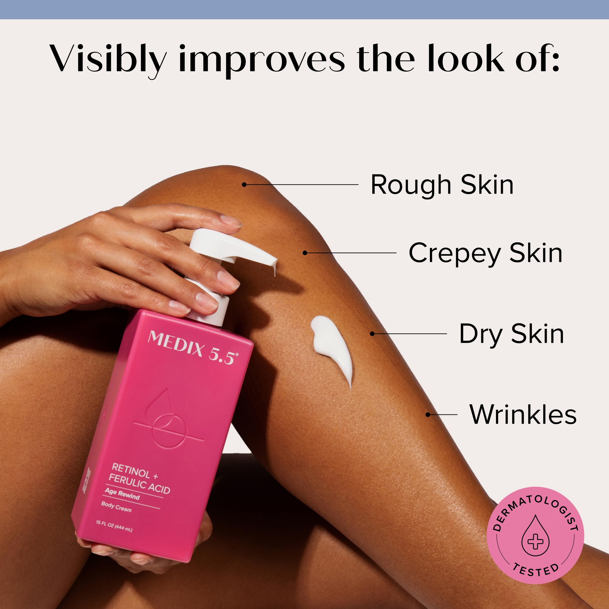 Crème corps Medix 5.5, soin quotidien nourrissant.