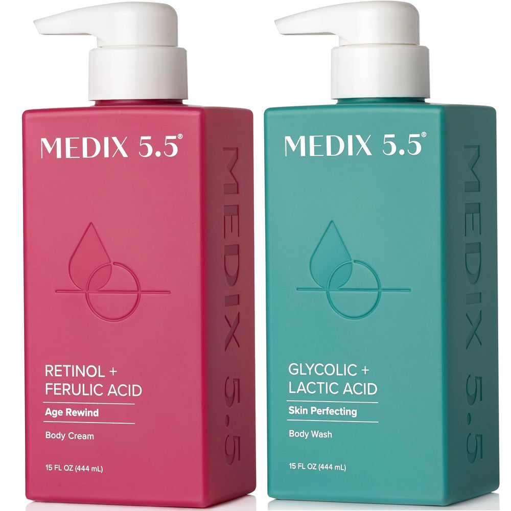 Medix 5.5 exfoliante AHA glicolico para cara y cuerpo con textura suave