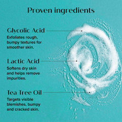 Medix 5.5 gel exfoliante AHA para cuerpo deja piel suave