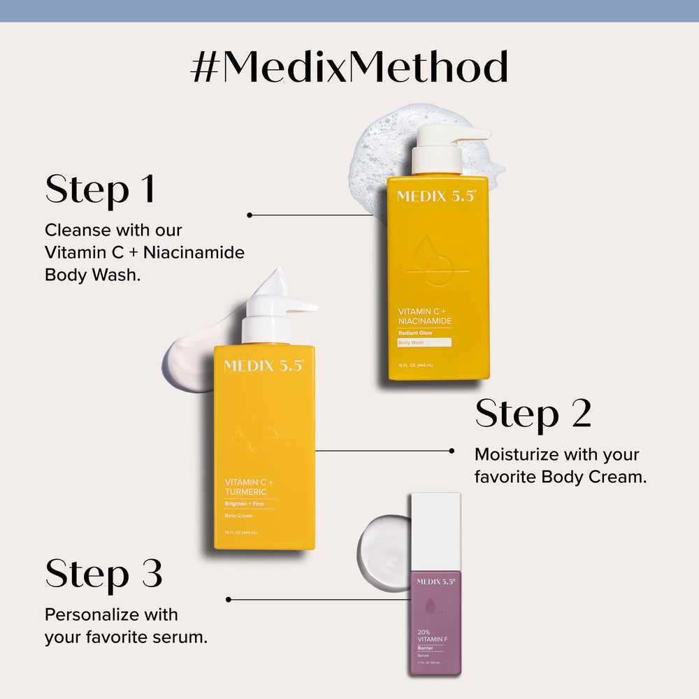 Medix 5.5 crema corporal Vitamina C textura enriquecida