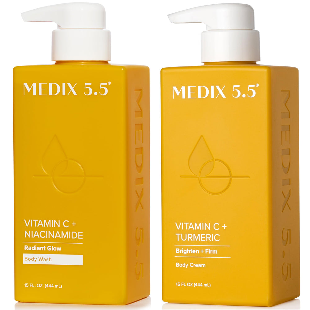 Medix 5.5 jabón corporal con Vitamina C lavado suave para piel fresca
