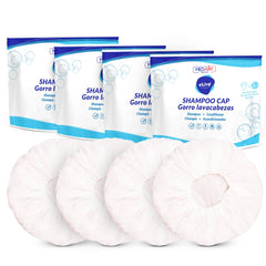 MedVance Gorro champú sin enjuague: empaque 4-pack para uso rápido.