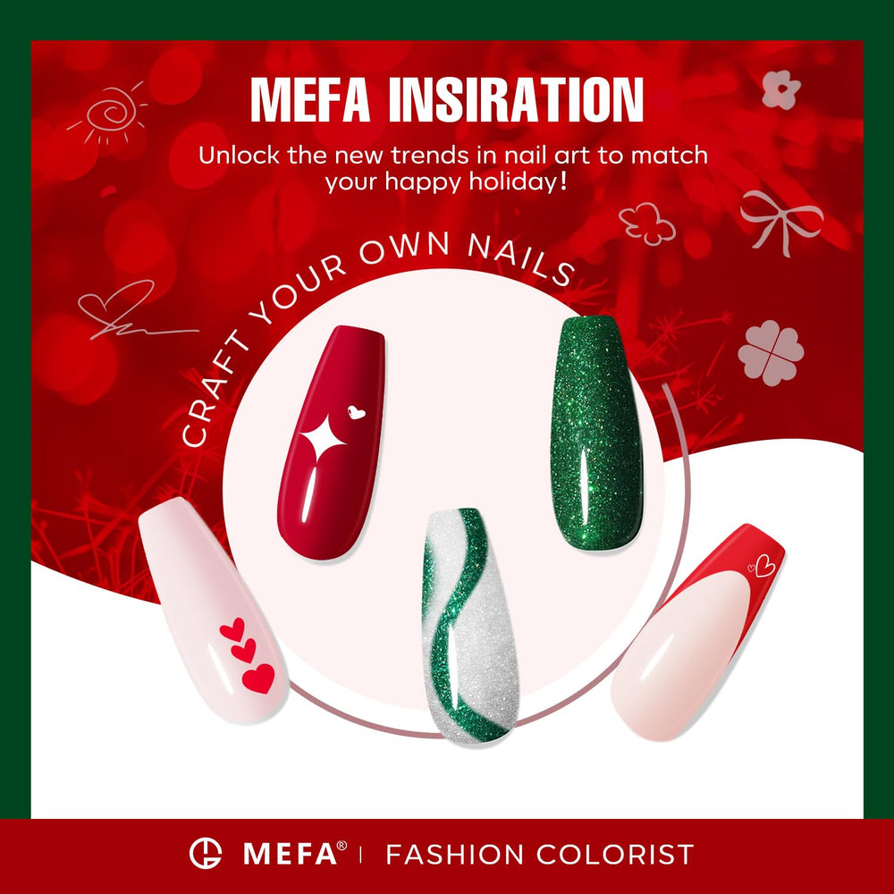 MEFA esmalte gel brillo oro, tono cálido para looks glamorosos