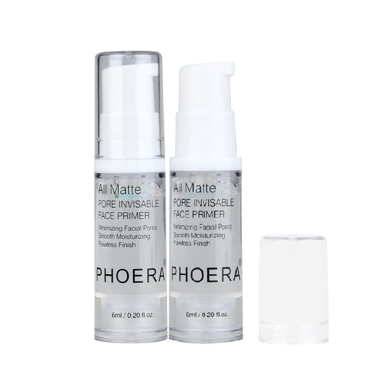 Meifen Phoera Face Primer application swatch, helps skin look smoother and oil-balanced.
